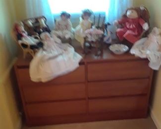 Mid-century chest with six drawers