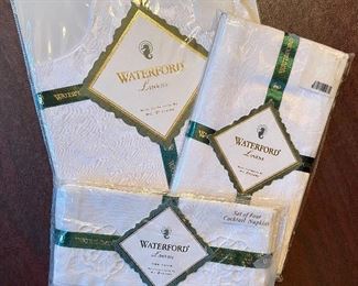 Item 129:  Set of new Waterford linens:  $45