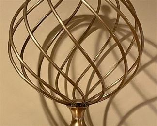 Item 142:  Spherical Swirl Decor - by Global Views - 18":  $48
