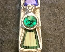 Item 225:  Vintage Miracle Scottish Brooch: $28