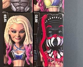 Item 274:  Lot of WWE figurines:  $12 each