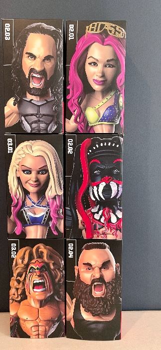 Item 274:  Lot of WWE figurines:  $12 each