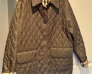 Item 323: Burberry London (size medium) coat: $135