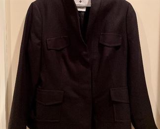 Item 334:  Black Wool Blazer by Akris Punto: $65