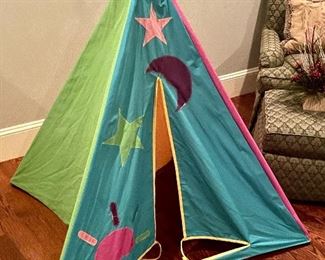 Item 360:  Collapsible Teepee Tent - 50":  $24