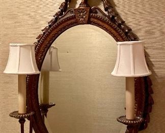 Item 513:  Decorative Mirror with Lights:  $145