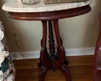 Antique Marble Top table