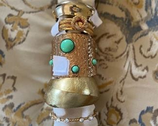 goldtone fashion cuffs, bangles and bracelets