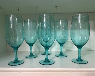 Green Iced Beverage Stems