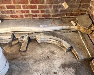 Antique Marble Fireplace surround