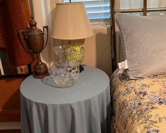 Beautiful yellow accent Lamps ( pair)