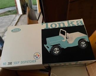 This vintage Tonka truck is still in the box!!