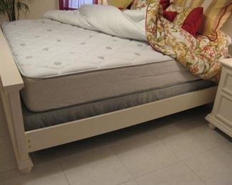 King bed used approximately 4 times