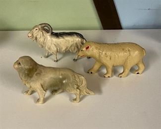 Vintage Celluloid Animals 