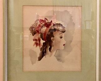 Watercolor - 1960s? - “Sue”