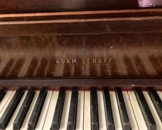 Adam Schaff Upright Piano