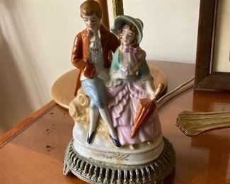 Antique Figure Lamp