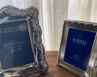 Silver Plated Picture Frames