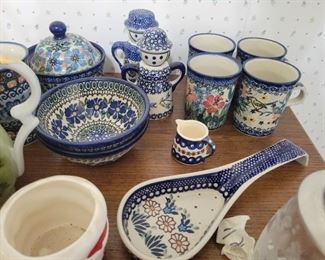 Polish pottery