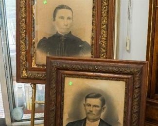 Antique portraits
