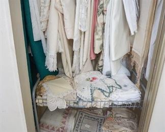 Antique linens
