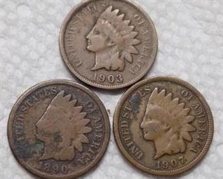 Indian Head Pennies