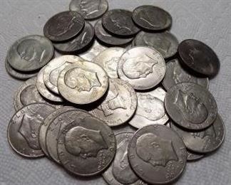 40% Silver Ike Dollars