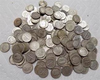 Unresearched Silver Roosevelt Dimes