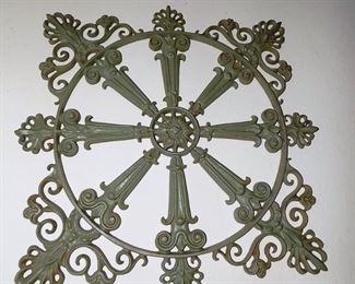Thick Cast Iron Wall Art