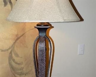 Tall Metal Lamp