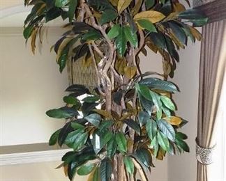 Floor to Ceiling Faux Plant