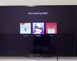 60” Sharp Aquos Quattron Smart TV