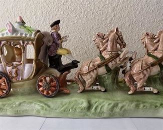 Noritake Porcelain Carriage Ride