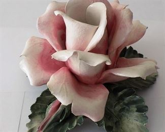Capidimonte Porcelain Rose
