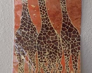 “Giraffes” Original Watercolor Painting