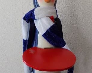 30” Penguin Server Nutcracker 