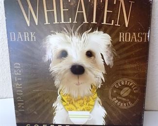 Wheaton 12” Square Wooden Sign