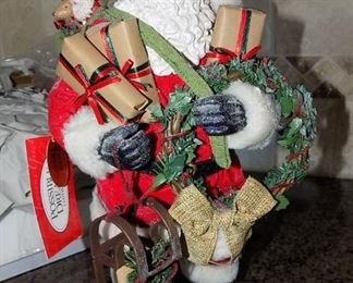 Large Santa w/Presents NIB