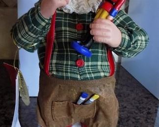 Large Workshop Santa NIB