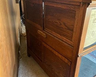 Antique General store tobacco cabinet I will have better photos Tomorrow 