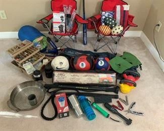 Camping and Sports in the USA 