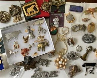 Ladies Pins and Brooches