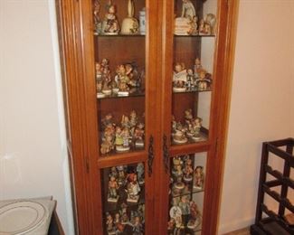Cabinet full of Hummels