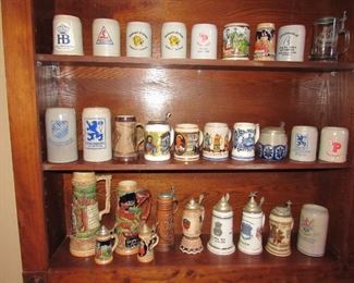 Vintage german stein collection