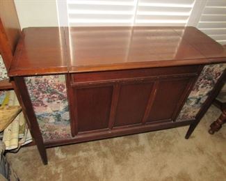 Mahogany storage cabinet