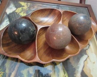 Marble spheres