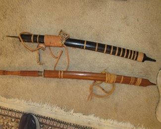 Tribal weapons