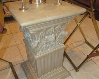 Stone pedestal