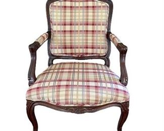 Lot 002-001
Carved Occasional Armchair