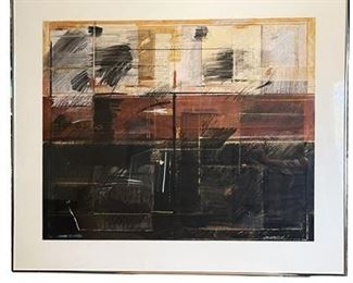 Lot 072
Joe Gordon Mixed Media "Silent Sounds"